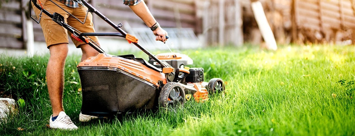 Halten Sie Ihre Gartengeräte bereit